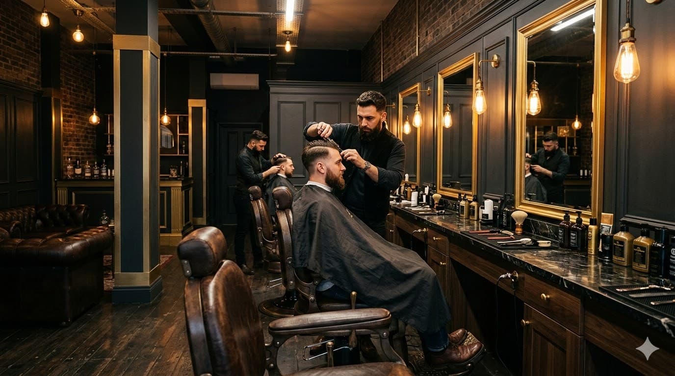 Nexvo Barbershop Interior